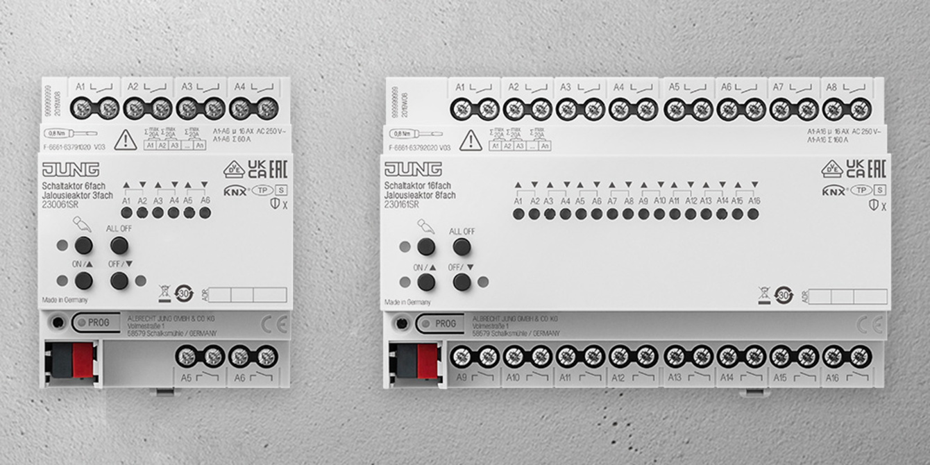 KNX Schalt- und Jalousieaktoren bei Elektro Swontinger GmbH in Putzbrunn