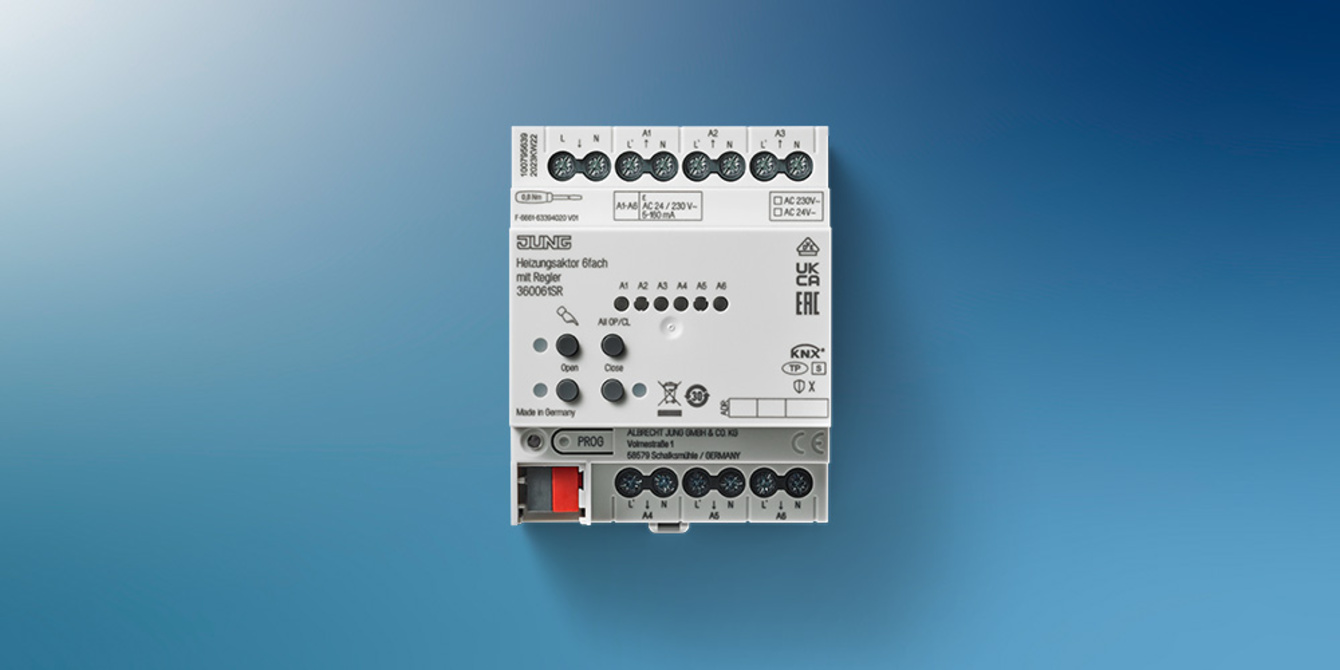 KNX Heizungsaktor 6-fach bei Elektro Swontinger GmbH in Putzbrunn