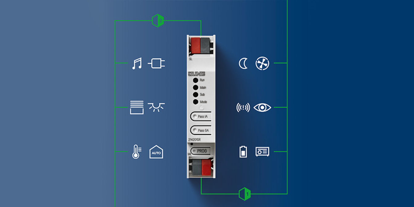 KNX Bereichs- und Linienkoppler bei Elektro Swontinger GmbH in Putzbrunn