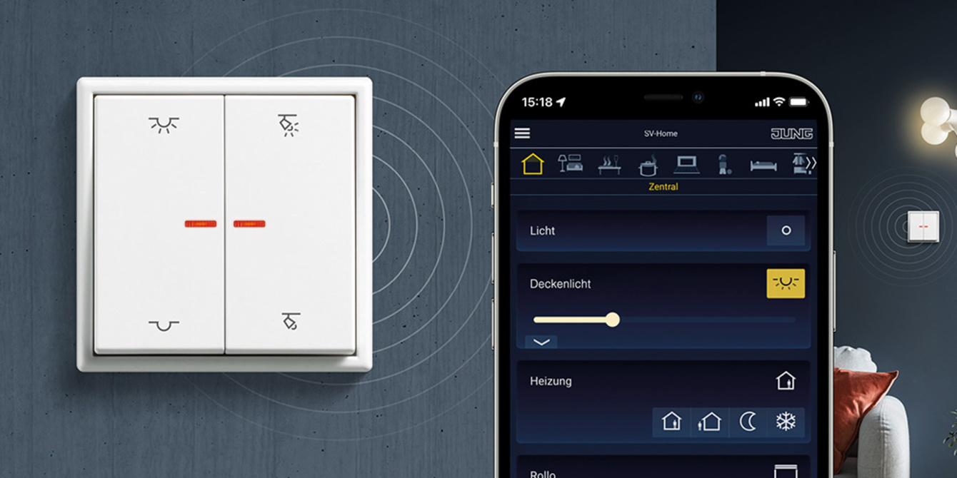KNX RF Taster bei Elektro Swontinger GmbH in Putzbrunn